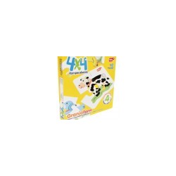16 piezas rompecabezas infantil