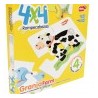 16 piezas rompecabezas infantil