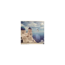Rompecabezas 1000 Pz,  Santorini , Marca Hao Xiang. Ll1