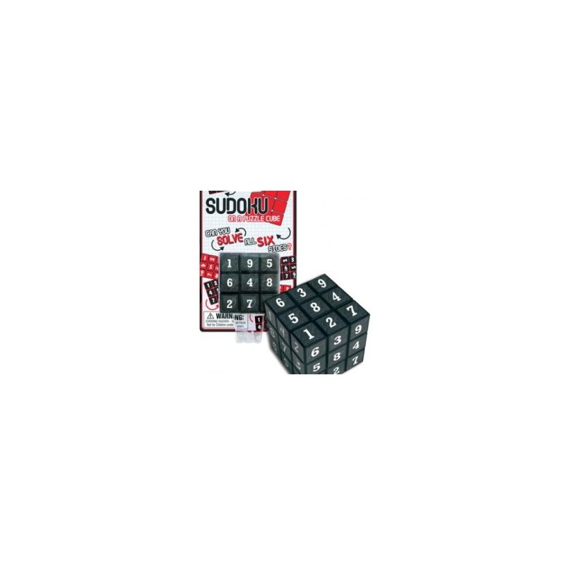 Cubo tipo Rubik con sudoku