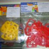 Moldes de letras para utilzar con plastlina o Play Doh