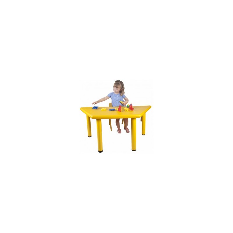 Mesa trapezoide infantil