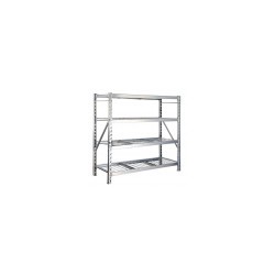 Rack estante industrial de acero 4 repisas