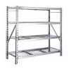 Rack estante industrial de acero 4 repisas