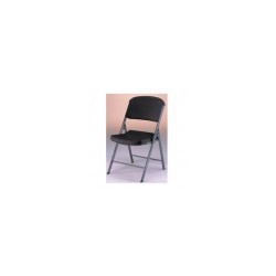 Silla plegable de plastico Lifetime negra